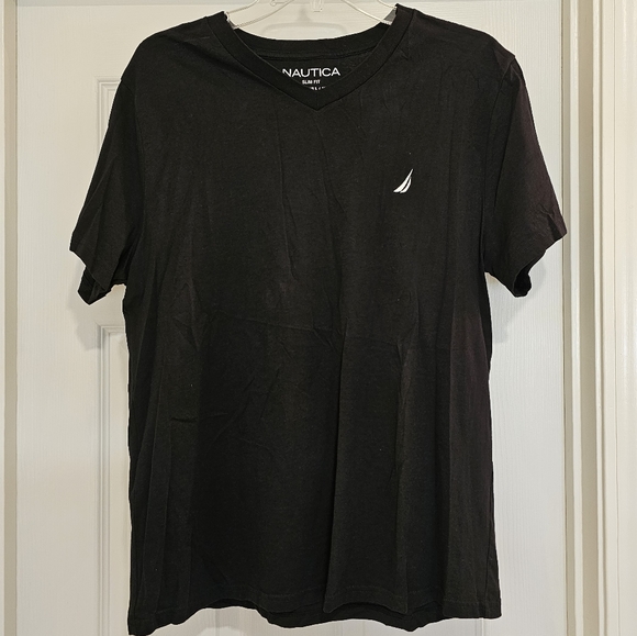 Nautica Men's V-neck Slim Fit T-shirt Medium - Picture 3 of 8